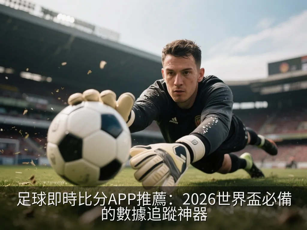 足球即時比分APP推薦：2026世界盃必備的數據追蹤神器